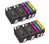Hyggetech Lot de 10 Cartouches d'encre de Rechange pour HP 920XL 920 XL Compatible avec HP Officejet 6000 7000 7500 7500A 6500 6500A