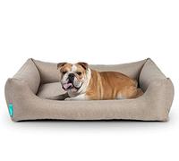 Hyggins Dreamer Pure Panier pour chien | Housse amovible et lavable | Robuste et facile d'entretien (S 60 x 44 cm, beige)