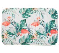 Hyggli Flamingo tapis de bain 60x40 cm rectangulaire mélange de couleurs 70-059