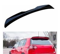 HYGGLY Becquet de Toit Arrière Universel pour Golf 5 GTI mk5, Aileron Arrière de Voiture Aileron de Coffre Arrière Couvercle de Coffre Ailes de Lèvre,GlossyBlack/A