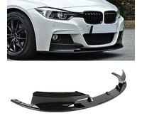 HYGGLY Voiture Becquets Pare-Chocs Avant pour BMW F30 F31 3 Series 2012 2013 2014-2018 M-Sport, Pare Choc Avant Lame Spoiler De Lèvre Cache Lèvre Diffuseurs Becquet Garde Kit