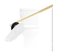 Hygie Rinse Kit de poignée de toilette en métal à montage frontal | Compatible avec American Standard/Mansfield/Gerber/TOTO, levier de chasse d'eau de réservoir de toilette avec chaîne à