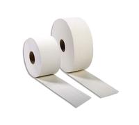 HYGIENE Carton de 6 Bobines de papier toilette Jumbo 2 plis predecoupe, longueur 350 metres blanc Eco