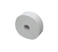 Hygiene Colis 6 Bobines Papier Toilette Jumbo Blanc 1 Pli - 600 M X D27 Cm, Mandrin 8,5 Cm
