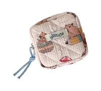 Hygiène féminine compacte et discrète pour voyage, gym, sac de rangement en polyester