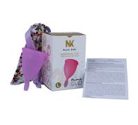 Hygiène intime nina cup menstruation cup taille purple l, Largeur 43 mm, Poids 0.038 Kg, Couleur Pourpre