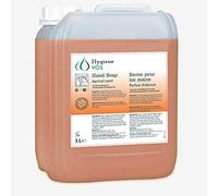 Hygiene VOS Savon Liquide 5000ml Apricot pour les Mains pH Neutre pour une Utilisation Quotidienne. Formule Extra Douce et Ingrédients Biodégradables. Bouteille Économique 5 Ltrs