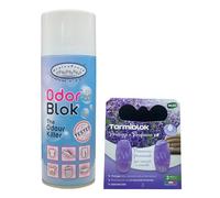 HygienFresh Odorblock - Spray innovant Togliodori professionnel multifonction triple action sur mauvaises odeurs persistantes pour tissus d'ameublement, capsules de tiroir, 400 ml