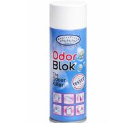 HYGIENFRESH ODORBLOK Spray 400 ML innovant anti-odeurs multifonction triple action sur les mauvaises odeurs persistantes libère parfum professionnel utilisation blanchisseries