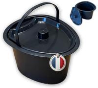 Hygienic Room Pot With LidPortable And Convenient For The Night,Ideal For Camping Or Home,Designed With Sturdy Plastic Bucket,Wc,Easy To Clean And Use