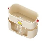 Hygienic Sink-Side Organizer Station - Advanced Self-Draining Design For Quick Drying, Durable & Easy-Clean Material, Detachable Tray For Effortless Maintenance, Stable Non-Slip Base For Countertop Se