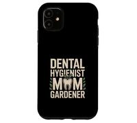 Hygiéniste Dentaire Maman Jardinier Plante Dentaire drôle Coque pour iPhone 11