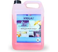 Hygilas Nettoyant Professionnel Multi-Usages APC 5L - Concentré à Diluer - Compatible Injection/Extraction et Shampouineuse