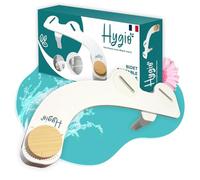 HYGIO | Toilette Japonais avec Douchette Intégrée | Kit Complet Facile à Installer | Adaptateur WC Ecologique Non Electrique pour Hygiène Intime Homme Femme | Bidet Portatif | OriginalCorner