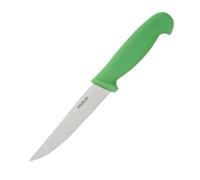 Hygiplas C862 Couteauà légumes dentelé Vert 10,2 cm