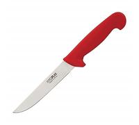 Hygiplas C890 Couteauà désosser Lame rigide Rouge 15,2 cm