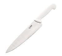 Hygiplas - Couteau de cuisine Hygiplas Chef Blanc 25 cm - Lame tranchante en acier inoxydable nécessitant peu d'entretien C879
