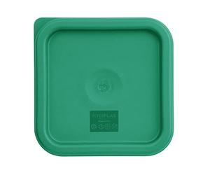 Hygiplas Couvercle carré vert pour s'adapter - 1.5/3.5Ltr