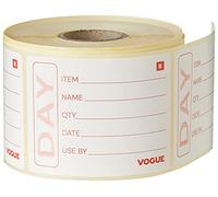 Vogue E148 Lot de 500 étiquettes pour produits préparés