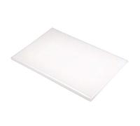 Planche à découper polyéthylène 45 x 33 cm blanche Hygiplas