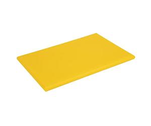 Hygiplas J039 Plancheà découper extra épaisse Jaune 25 x 450 x 300 mm