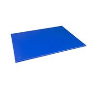 Hygiplas Planche à découper haute densité, Code couleur bleu, Préparation des produits à base de poisson cru, Taille : 12 (H) x 600 (L) x 450 (L) mm, Planche à découper en PEHD, J009