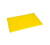 Hygiplas Plancheà découper antimicrobienne haute densité Jaune 12 x 455 x 305 mm