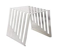 Support inox simple pour 6 planches à découper de 15 mm Hygiplas