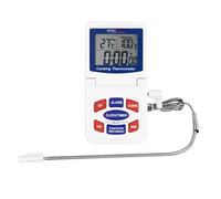 Hygiplas Thermomètre de cuisson numérique pour four Plage 0 °Cà +300 °C