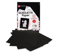 Hygloss 14851 la télécopie Recto-Verso Silhouette Papier, 8,5 par 27,9 cm, Noir