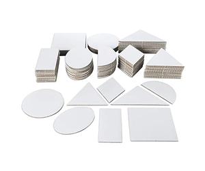 Hygloss 67640 Corru-Shapes Lot de 140 pièces ondulées