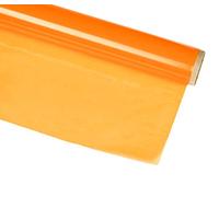 Hygloss Rouleau de cellophane - Papier cellophane pour travaux manuels, cadeaux et paniers - 50,8 cm x 1,5 m, orange