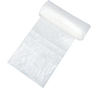 HYGOCLEAN Sacs poubelle transparents 60 litres 10 my 20 pièces