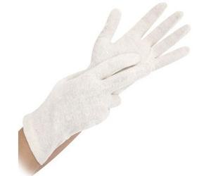 HYGONORM Gant en coton Nature, S, naturel