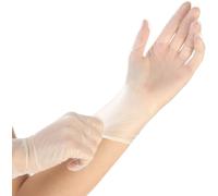 franz mensch 26819 Vinyl-Handschuh"IDEAL LIGHT" HYGONORM, L, weiß