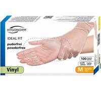 HYGONORM gants unisexes à usage unique IDEAL FIT blanc taille M 100 pces