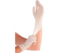 Hygostar 26811 Gants synthétiques Elastic blanc taille 9/L non poudrés