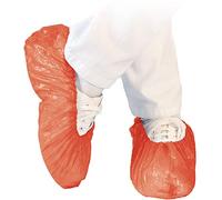 Hygostar 28505 Lot de 100 surchaussures Rouge