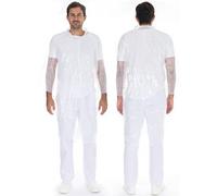 HYGOSTAR Blouse visiteur Light avec poutons pression, blanc