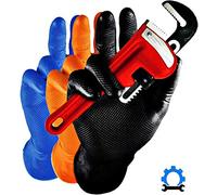 HYGOSTAR Gant en Nitrile Power Grip, XL, Noir