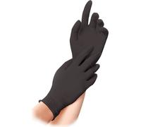 HYGOSTAR Gant nitrile "DARK" XL noir non poudré 100 pièces