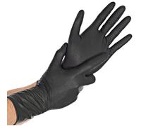 Gant en nitrile 'POWER GRIP LONG', S, noir