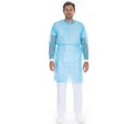 HYGOSTAR Sur-blouse en PP pour visiteurs/patients/personnel