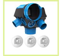 Kit piles Hygrocosy BC 2 VMC hygroréglable basse conso - Atlantic Clim & Ventilation