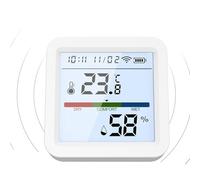 Hygrometer Indoor Humidity Monitor, Digital Wireless Temperature and Humidity Meter with High Accuracy Sensors, Portable Remote System for Weather Tracking, Industrial or Scientific Use 5.6x5.6x2.3cm