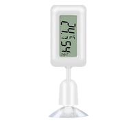 Hygrometer Thermometer, 2 In 1 Rotatable Temperature Humidity Monitor With Clear LCD Display, Indoor Climate Sensor, Perfect For Cellar, Greenhouse, Basement, Pet Reptile, Incubator