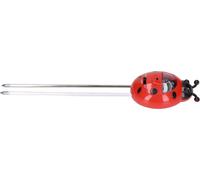 Hygromètre 3 tableaux d'étalonnage Forme LadyBug Fonctionnement simple Testeur de pH multifonctionnel