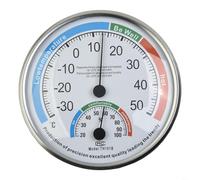 Hygromètre analogique - Thermomètre hygromètre pour température intérieure et extérieure - Gestion du climat intérieur - Hygromètre analogique pour serre