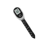 Hygromètre de sol avancé à écran LCD numérique Outil de jardinage ABS solide pour parterres de fleurs et cultures agricoles Utilisation de batterie Testeur de sol facile