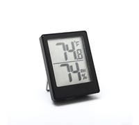 Hygromètre d'intérieur avec thermomètre et écran LCD pour répondre rapidement à la température ambiante, pour bureau, cave à vin, 44 x 18 x 58 mm